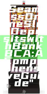 "Seamless Online Slot Deposits with Bank BCA: A Comprehensive Guide"